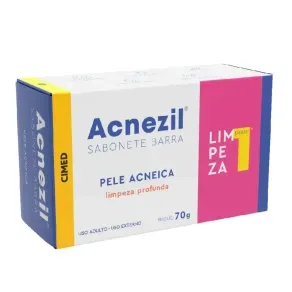 Sabonete Barra Acnezil Pele Acneica 70g
